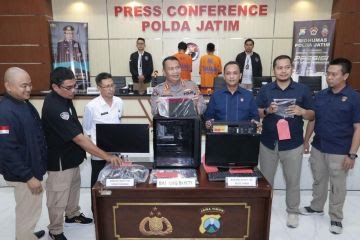 Polda Jatim Tangkap Komplotan Peretas Laman Pemprov dan ITS