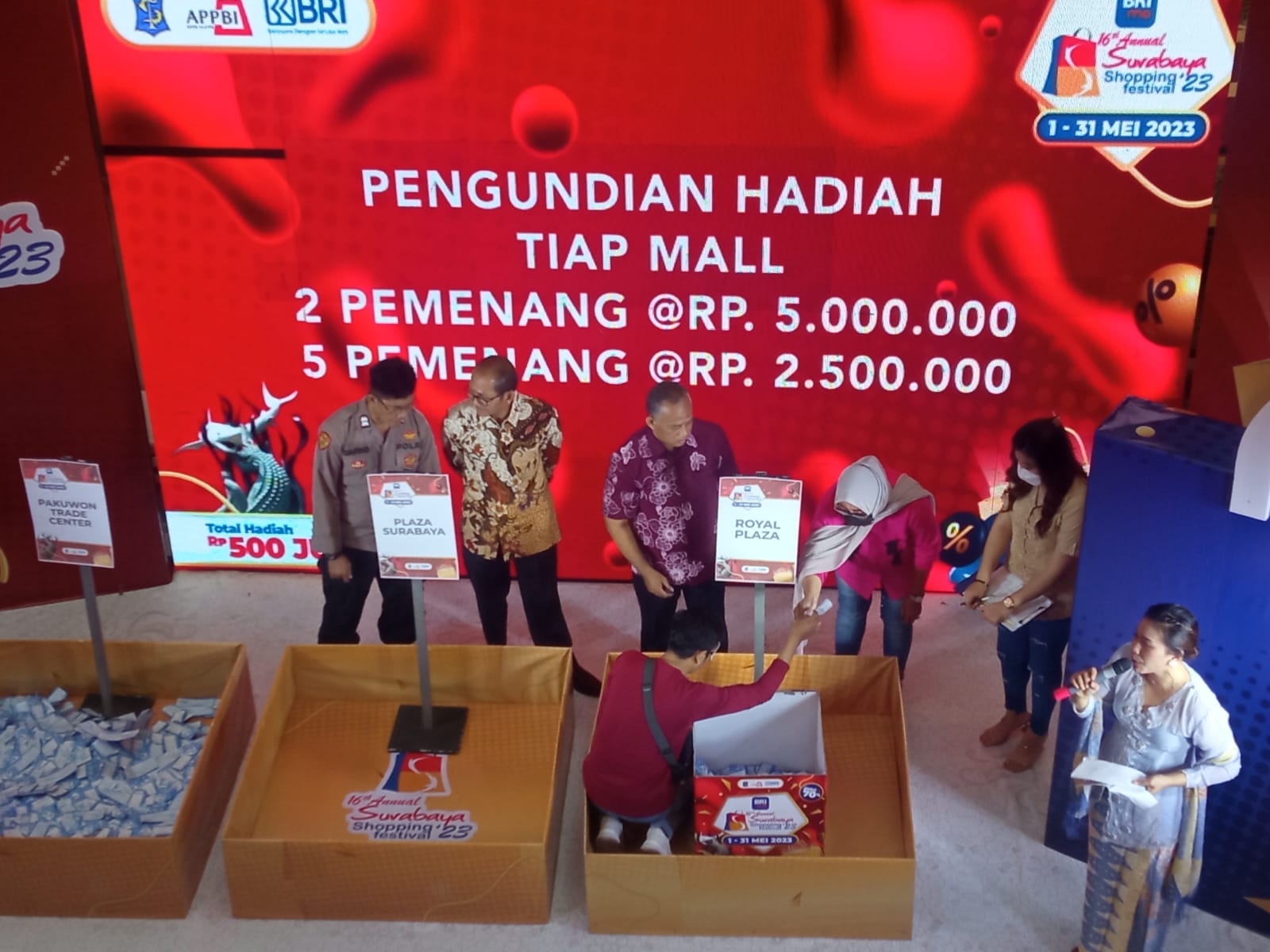 SSF 2023 Ditutup dengan Pengundian Hadiah Total Rp 500 Juta