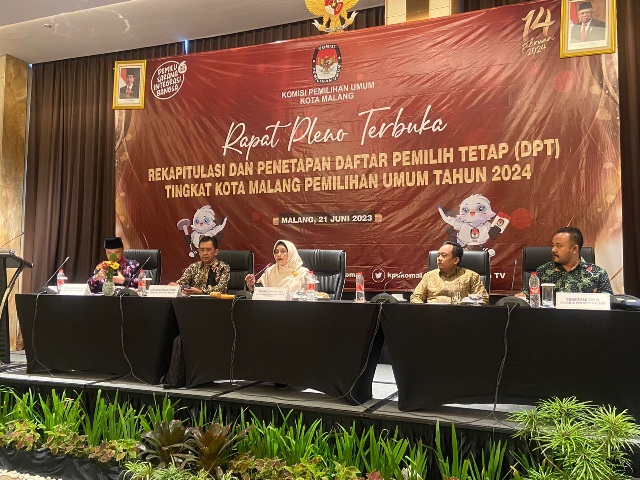 KPU Kota Malang Berharap Partisipan Pemilih Pemilu 2024 Lampaui Target Nasional