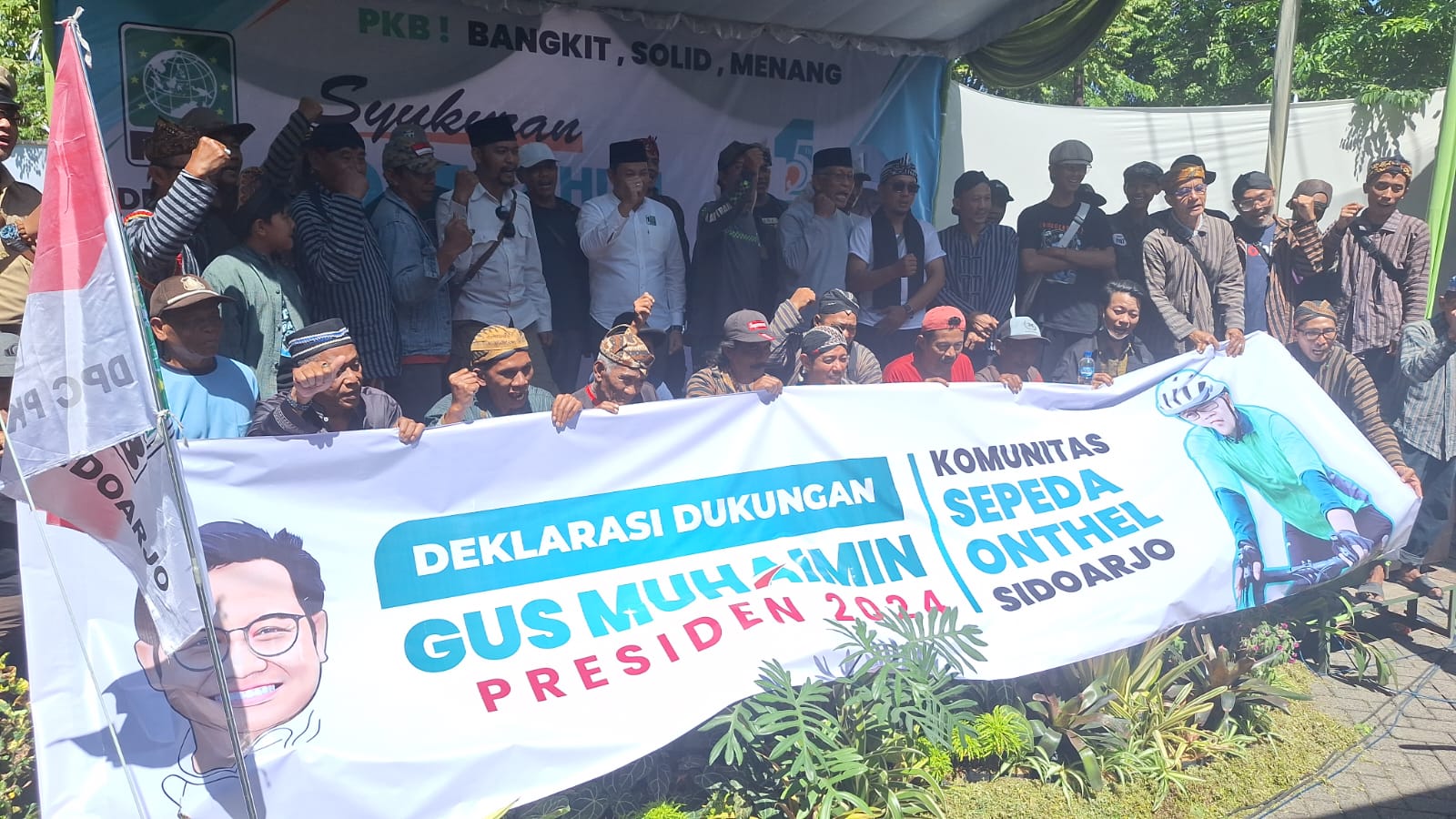 Dukung Cak Imin, Komunitas Sepeda Onthel Sidoarjo Harap Pemimpin Peduli Rakyat
