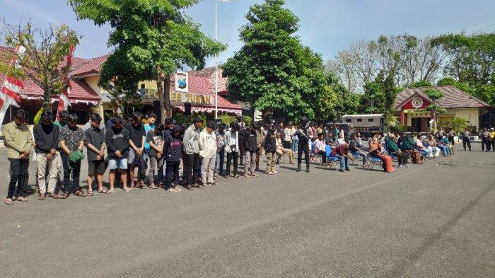 Setelah Diamankan, 49 Oknum Pesilat di Tuban Dipulangkan