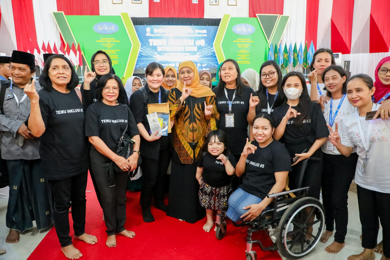 Gubernur Jatim Membuka Temu Inklusi Nasional ke 5 di Situbondo