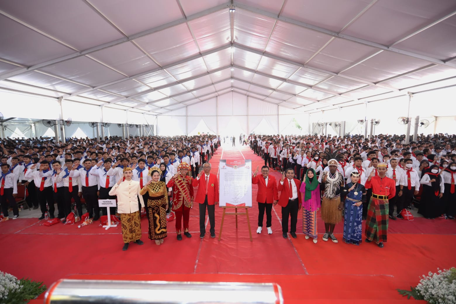 PKKMB Untag Surabaya, Ajak Mahasiswa Baru Hitung Jejak Karbon