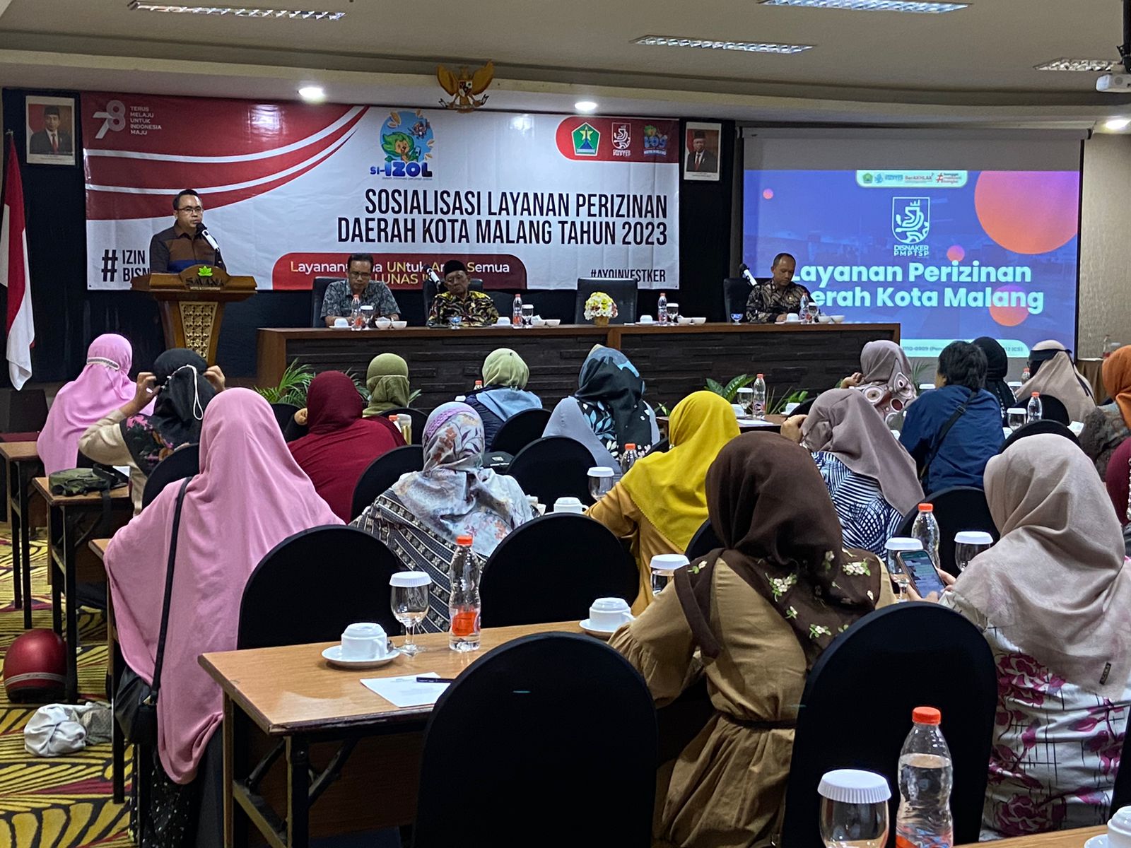 Sosialisasi Layanan Perizinan Online Siap Genjot UMKM dan Kondusifitas Iklim Investasi Kota Malang