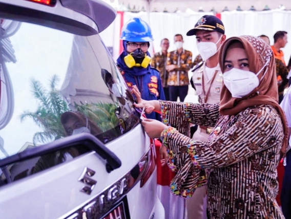 Birukan Langit, Pemkot Mojokerto Lakukan Uji Emisi Gratis