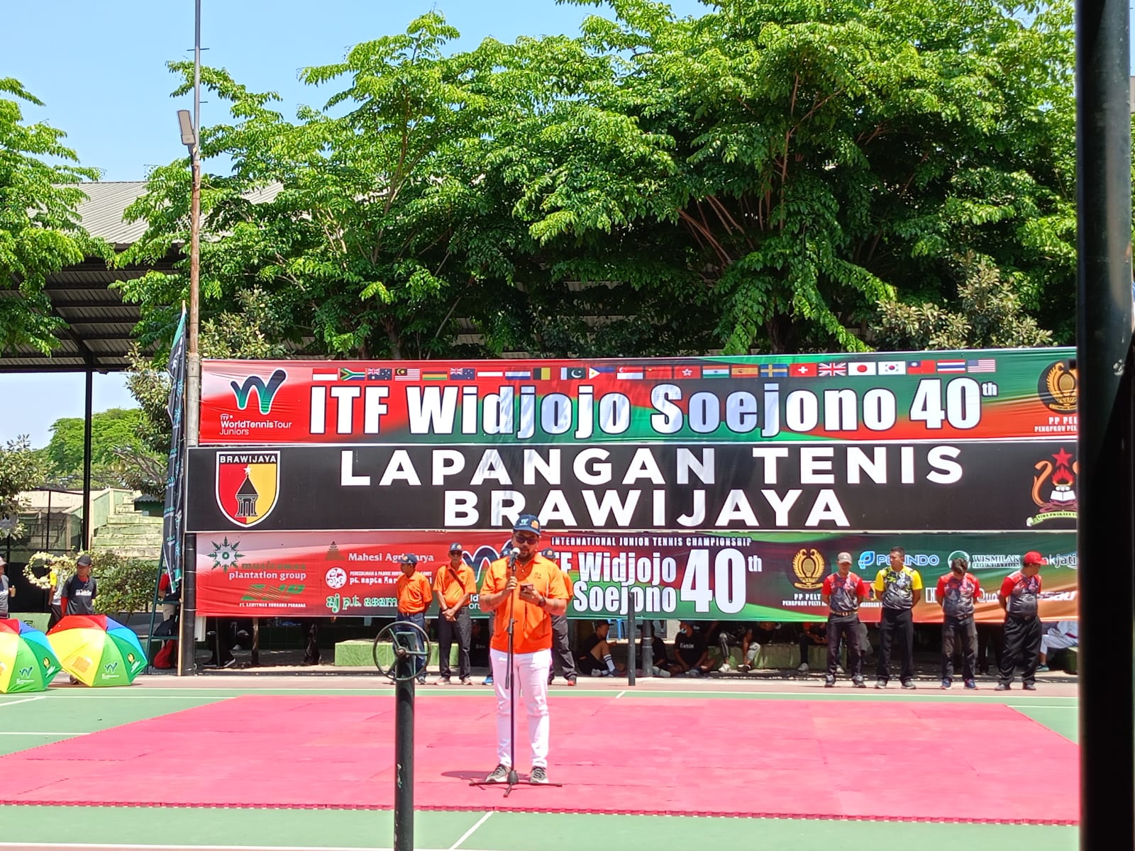525 Atlet dari 20 Negara Berlaga di International Junior Tennis Championship Widjojo Soejono ke-40