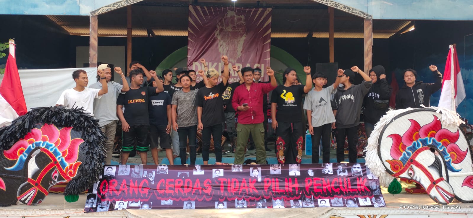 Aktivis Forum Rakyat Demokratik Serukan Jangan Pilih Capres Pelanggar HAM