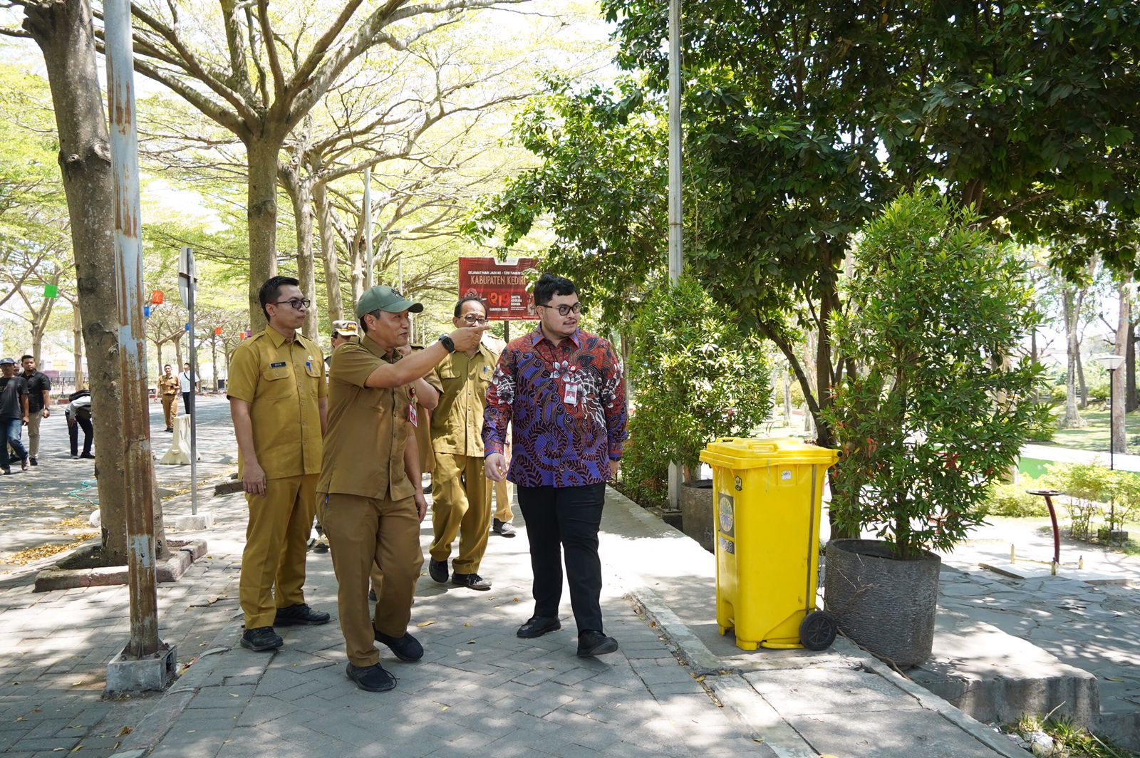 Berawal Penataan di SLG, Mas Dhito Minta DLH Cek Seluruh Taman di Kabupaten Kediri