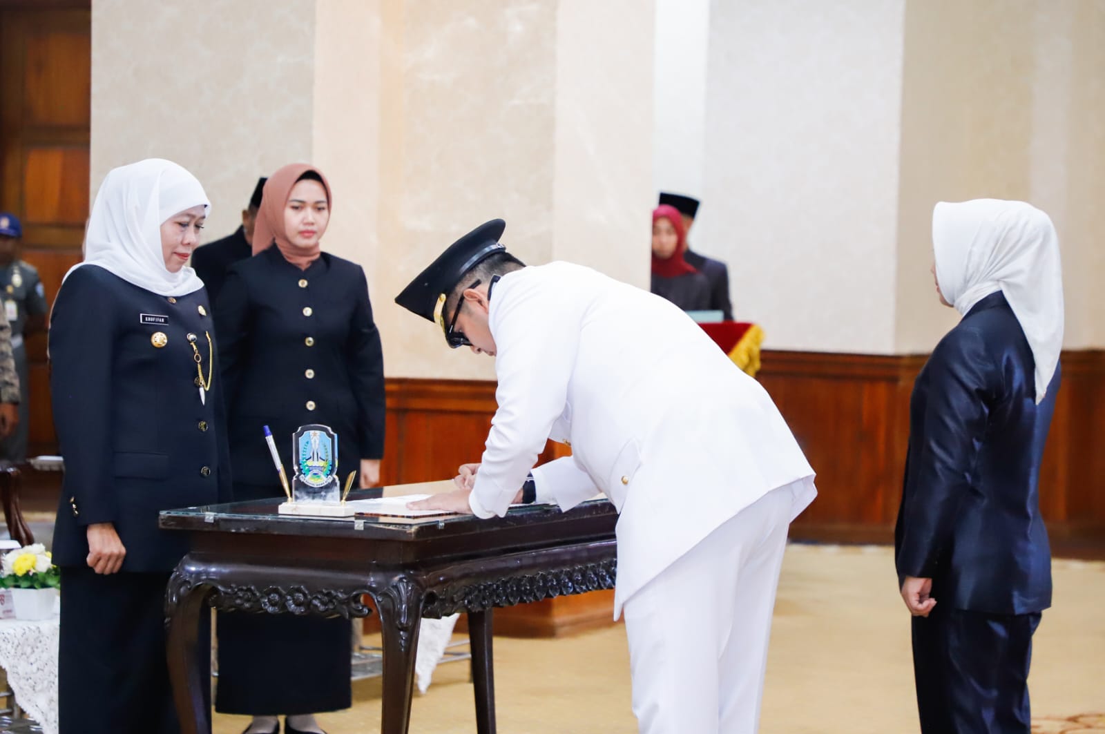 Lantik Pj Wali Kota Mojokerto, Gubernur Jatim: Lanjutkan Pembangunan Daerah yang Inklusif dan Berdampak