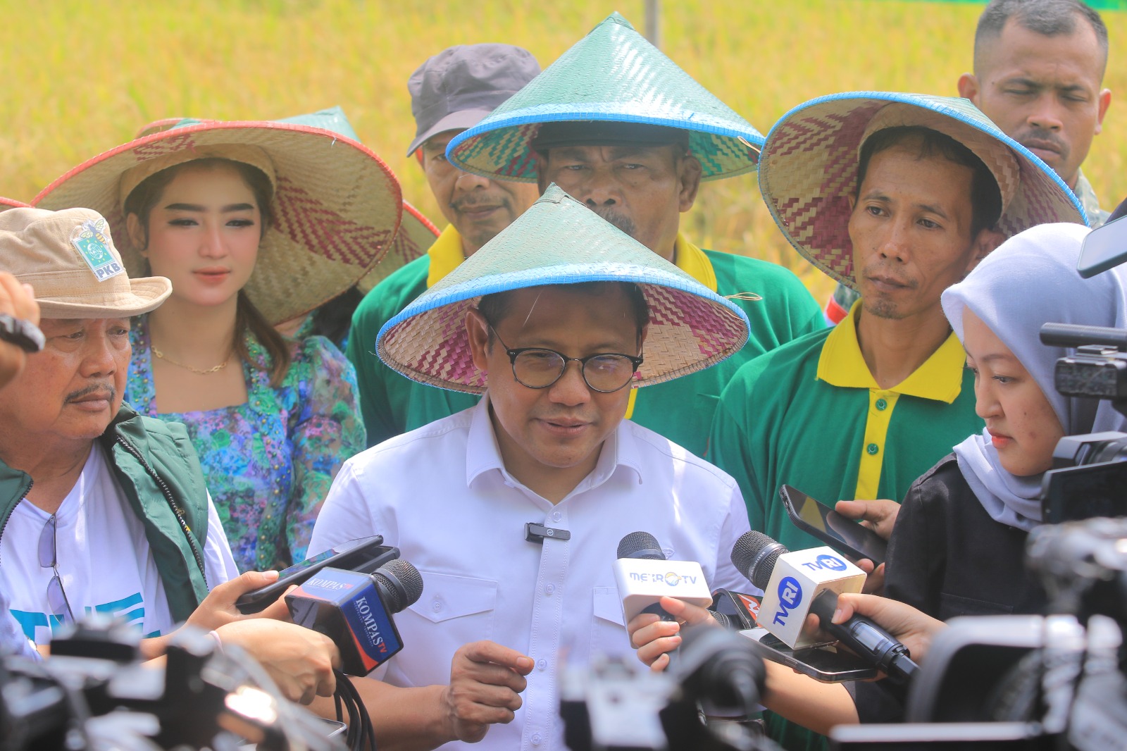 Di Madiun Cak Imin Dengarkan Keluhan Petani, soal Impor hingga Pupuk
