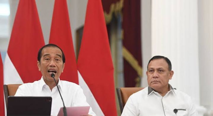Soal Surat Pengunduran Diri Firli, Jokowi: Belum Sampai Meja Saya