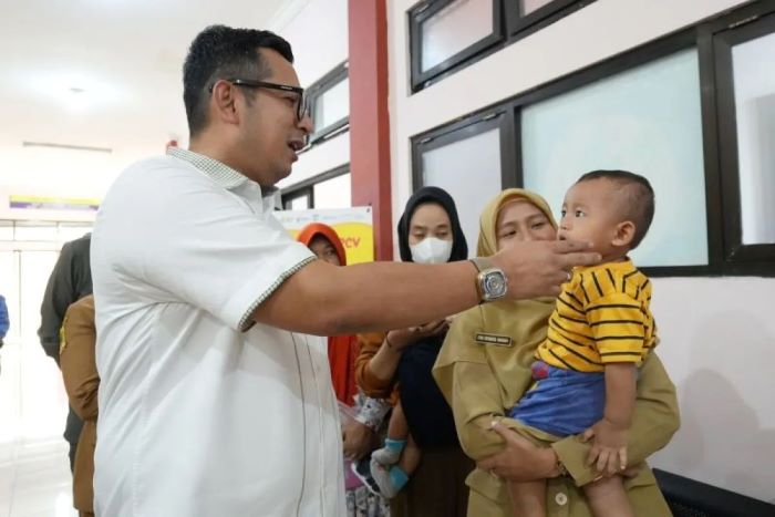 Pj Wali Kota Mojokerto Ajak Masyarakat Sukseskan Sub Pekan PIN Polio