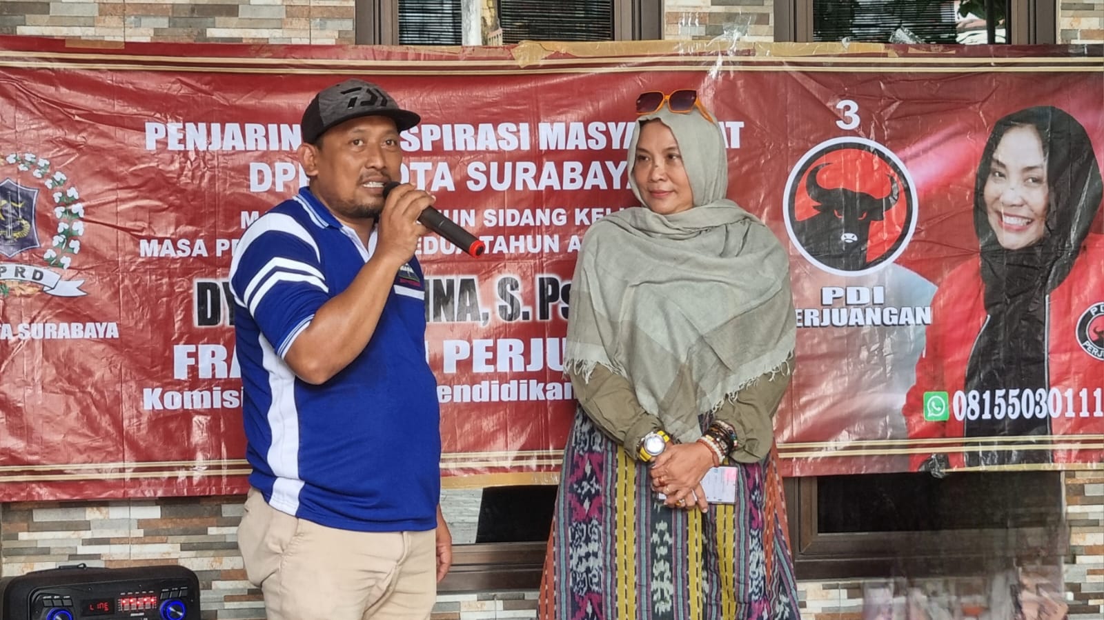 Anggota DPRD Surabaya Dyah Katarina Disambati Warga Pagesangan, soal Aplikasi Pemkot hingga KSH
