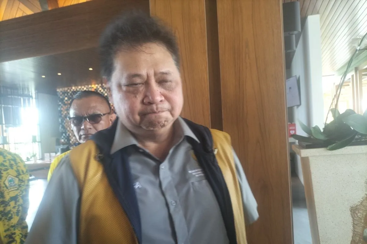 Airlangga Tak Khawatir Adanya Koalisi Paslon 1 dan 3