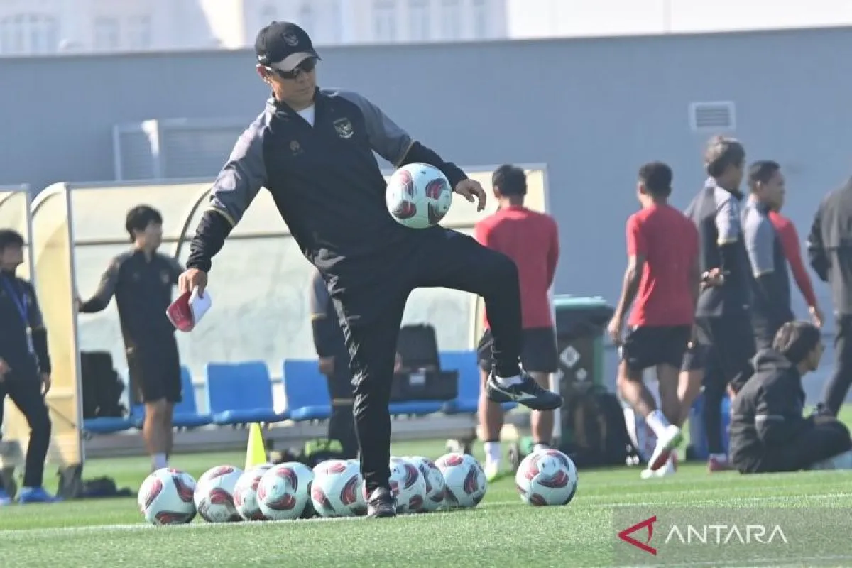Shin Tae-yong Bahagia Setelah Timnas Lolos Ke 16 Besar Piala Asia