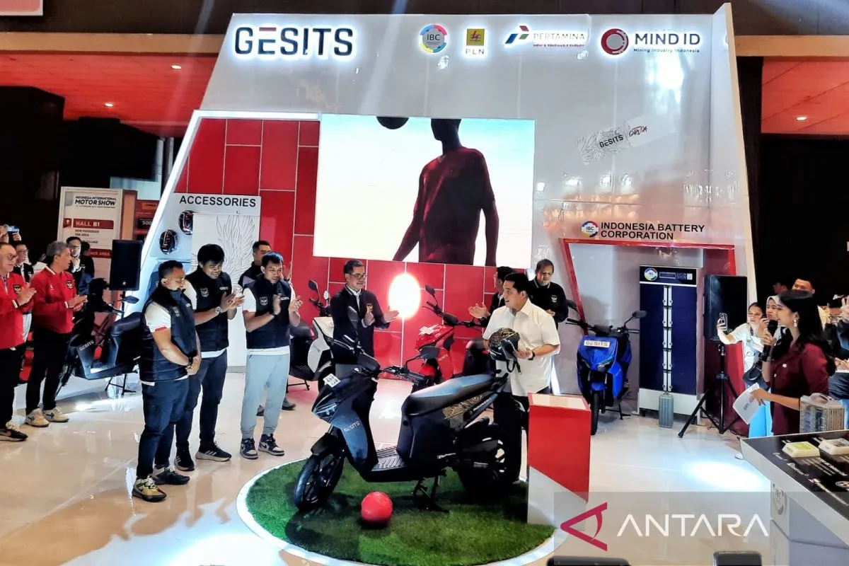 GESITS Targetkan Jualan 20 Ribu Unit Motor Listrik pada 2024