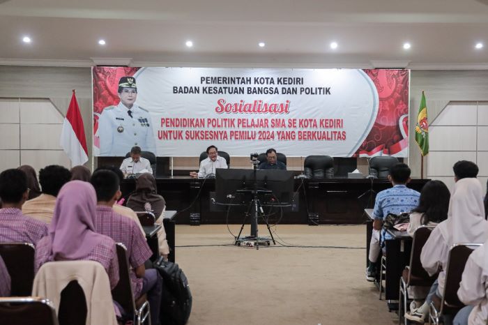 Pemkot Kediri Bantu Tekan Golput pada Pemilih Pemula di Pemilu 2024