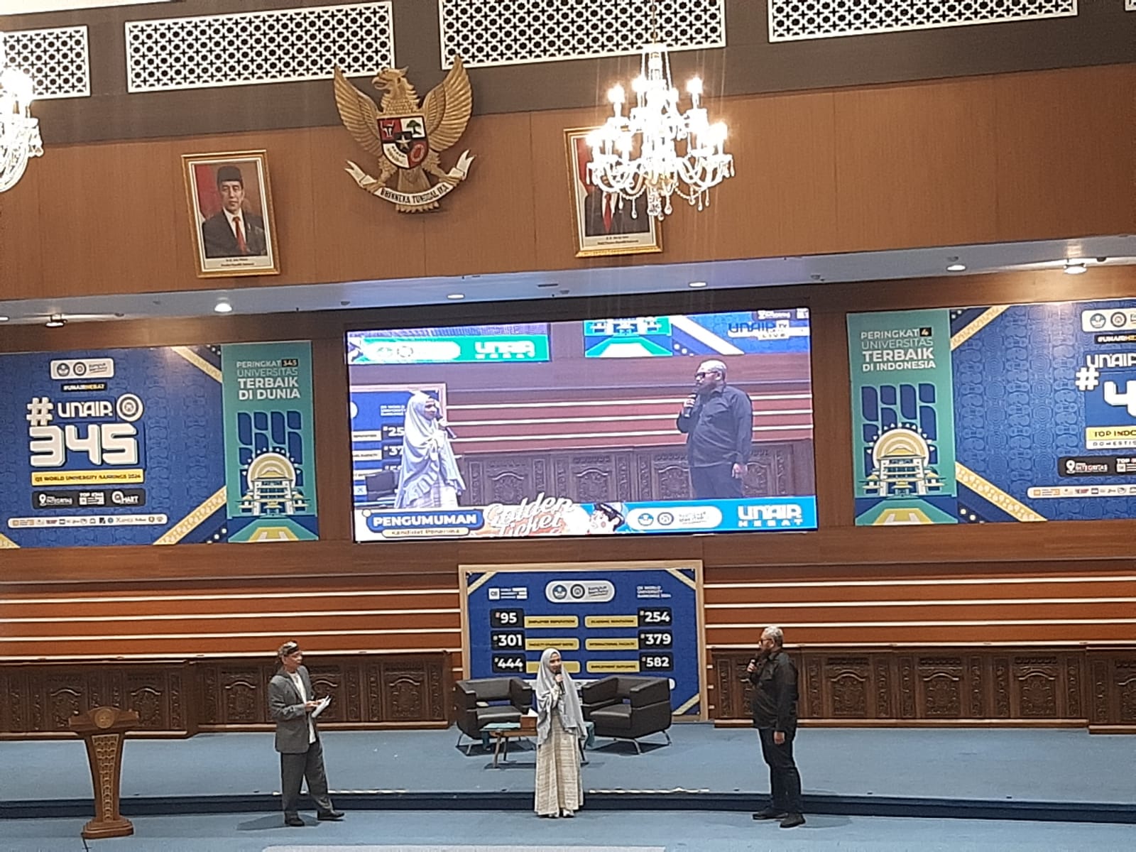 57 Mahasiswa Baru Unair Tepilih Melalui Jalur Golden Ticket