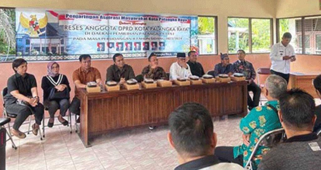 Reses DPRD Palangka Raya Dapil I di Kelurahan Banturung: Warga Minta Peningkatan Kualitas Jalan Padat Karya