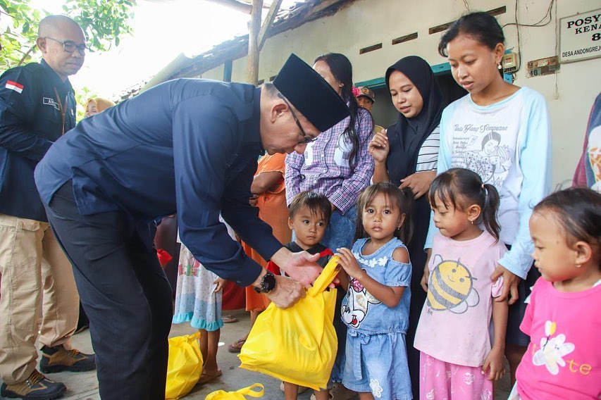 Pantau Pelayanan Posyandu Dekat Huta, Wabup Jember Trabas Hutan Taman Nasional Meru Betiri