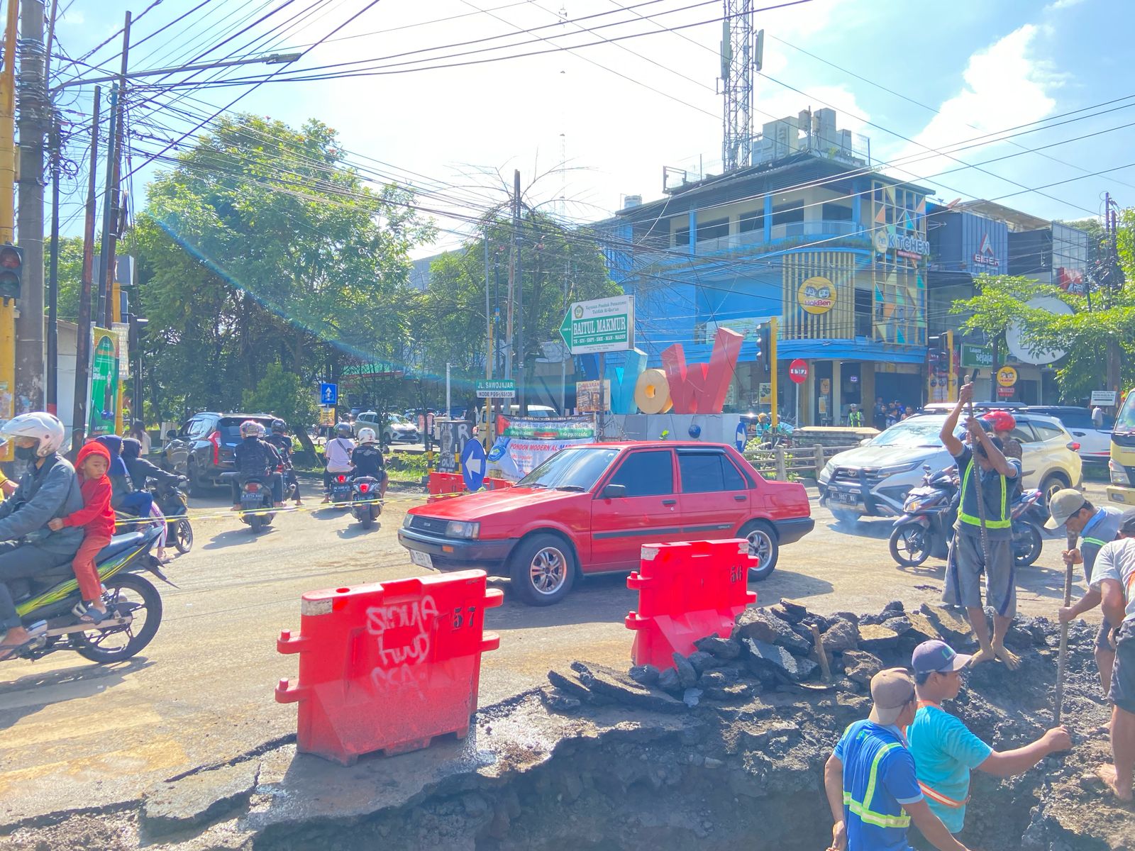 Soal Amblesnya Jalan Ranugrati, Pj Wali Kota Malang Minta Pembatasan Kendaraan Berat