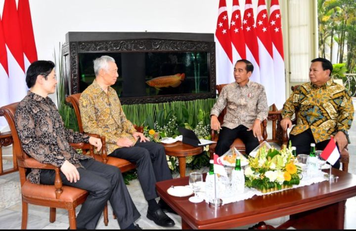 Saat Jokowi dan PM Lee Kenalkan 2 Pemimpin Baru RI-Singapura: Prabowo-Wong