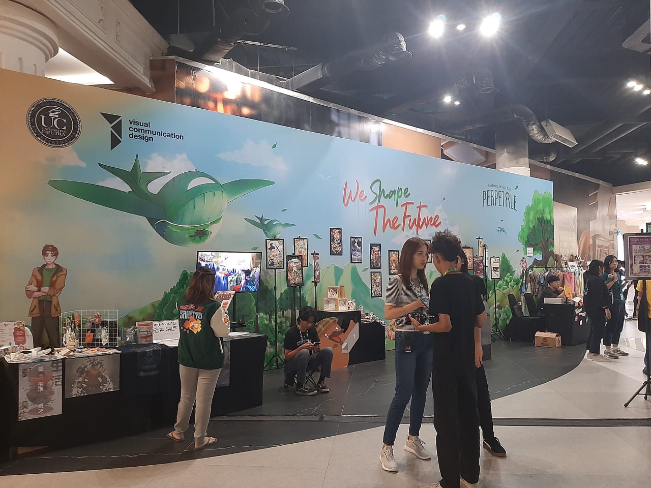 Hari Buku Nasional, Universitas Ciputra Gelar Pameran Berkonsep 'Perpetale'