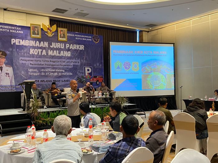 Pembinaan Jukir, Dishub Kota Malang Tekankan Pentingnya KTA dan Ketertiban