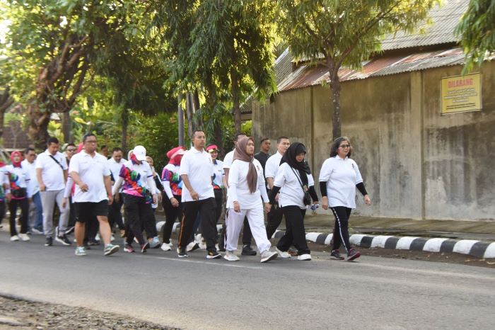 HUT ke 78 Bhayangkara, Pj Wali Kota : Bangun Kota Kediri Harus Kompak