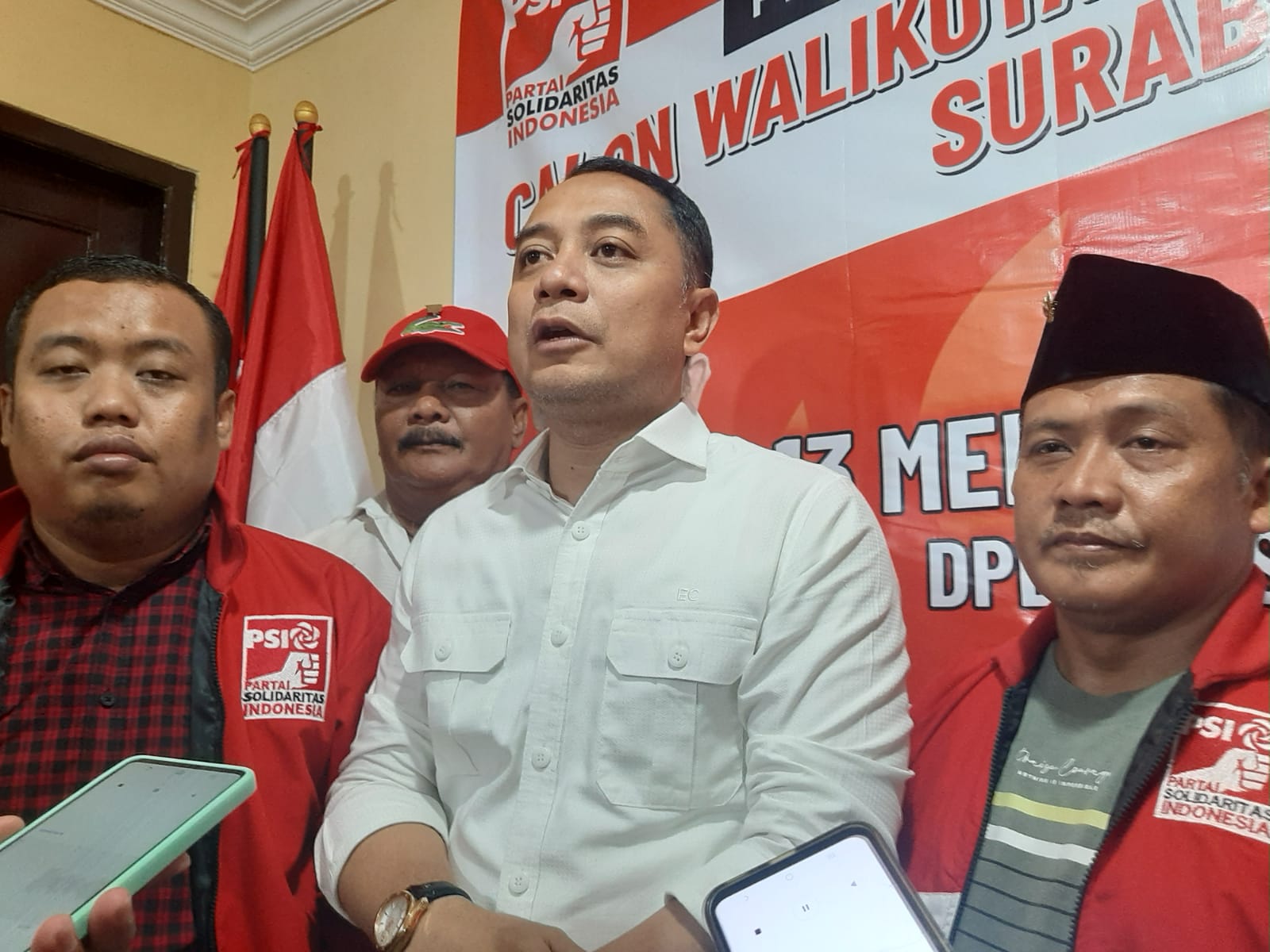 PSI Jatim Belum Mendukung Eri-Armuji, Masih Tunggu Koalisi KIM