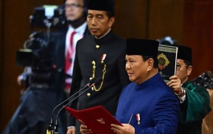 Pidato Perdana Presiden Prabowo: Dari Demokrasi Hingga Ingin Jadi Sahabat Semua Negara
