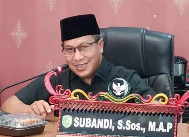 Ketua DPRD Palangka Raya Subandi Sebut Masih Banyak PR Harus Diselesaikan